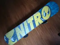 Nitro snowboard  Burton boots