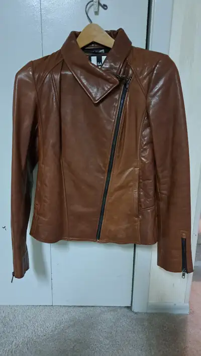women’s leather jacket, View more