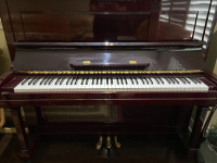 Selling Yamaha Upright Burgundy Piano