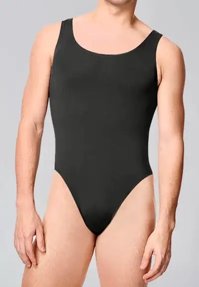 Men’s 80’s Style Tank Thong Leotards, View more