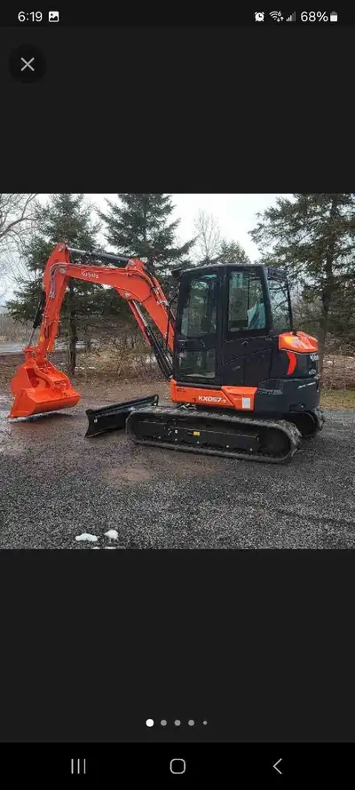 Good day, my name is Jacob I am the sole owner /Operator of this new 7Ton excavator. Have 10 years e...