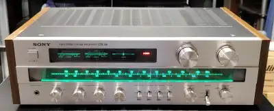 Vintage Sony STR-V4 AM/ FM Stereo Receiver + Manuals (pdf) + Mor, View more