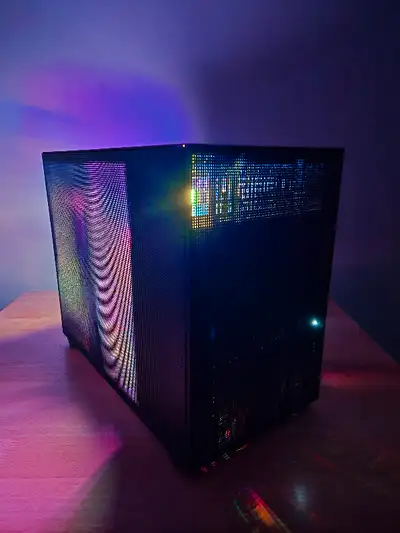 Freshly built PC with all new parts. The monitor/keyboard/mouse are not included. Nvidia RTX 4060 Ti...
