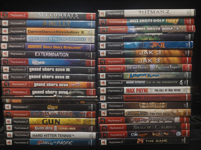 PS2 Video games, tested/work great, $10ea, 3 /$25, 10/$75 in Older Generation in Calgary