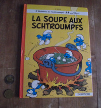 BD : Schtroumpfs No.10 avec 2 histoires - Dupuis 1976