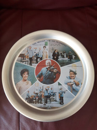 Vintage Don Messer And His Islanders Aluminum Wall Hanging