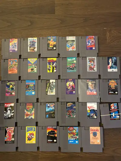 Nintendo NES Games (2 Pictures), View more