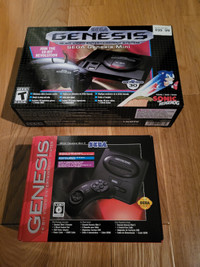 Consoles SEGA GENESIS mini 1 et 2