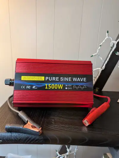 (NEW) Sunwheel 1500W Pure Sine Wave Inverter, View more