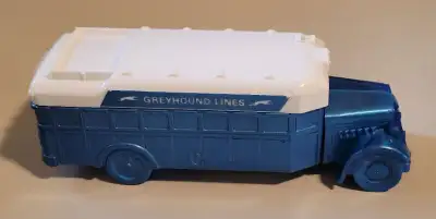 Vintage Avon 31 Greyhound Bus Lines Clint Cologne Bottle in very good vintage condition Measurements...