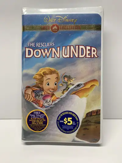 The Rescuers Down Under (VHS, 2000, Gold Collection Edition) Cody (Adam Ryen), a boy living in the A...