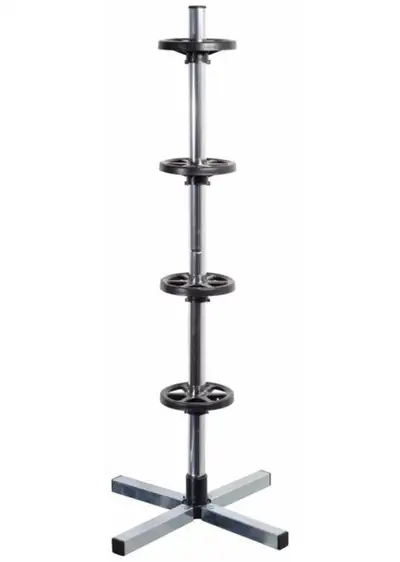 Tire stands. Very sturdy in good cond. Keeps tires neat and off the ground. $5 each