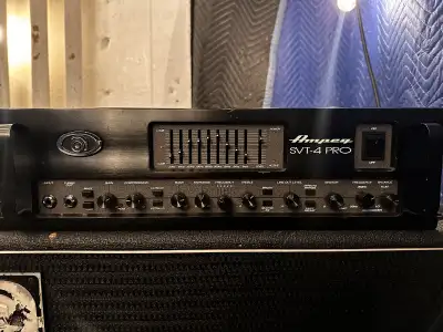 Ampeg SVT-4 Pro – Studio-Tested, Road-Ready This beast of a bass head was used at Metalworks Studios...