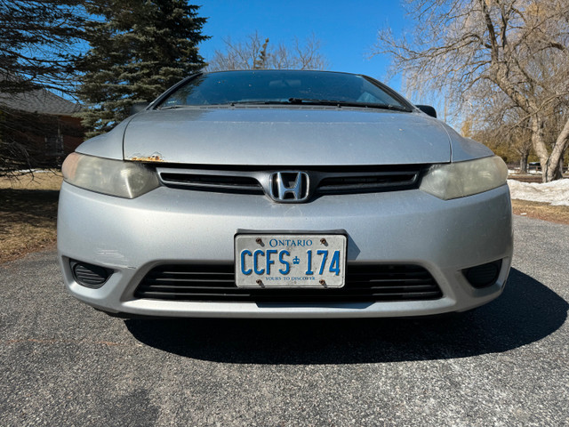 2008 Honda Civic Coupe 5-speed standard in Cars & Trucks in Kawartha Lakes - Image 4