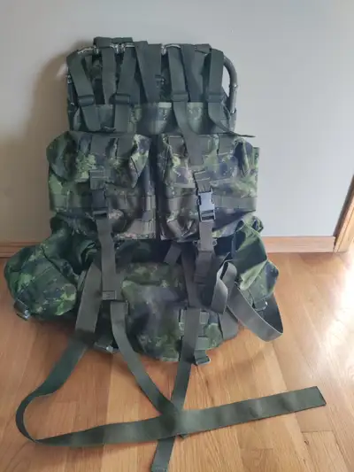 Used Military Back Pack with Aluminum Frame  for sale., View more
