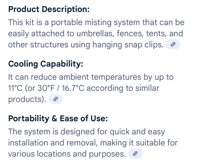 EZ-Go Cooling Misting Kit62864365906306122