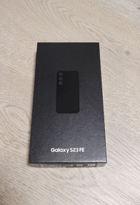 Galaxy S23 FE 128GB Graphite - brand new sealed box unlocked