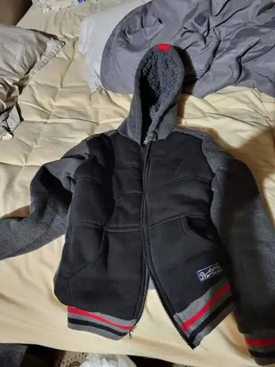 Boys size 8 lined Hoodie, View more