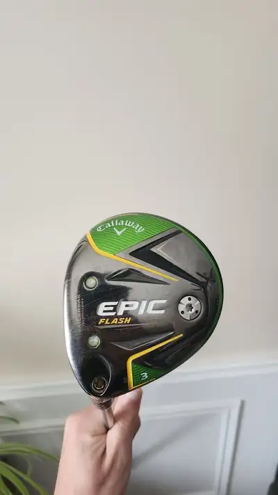Callaway Epic Flash 3 Wood (LH-Regular), View more
