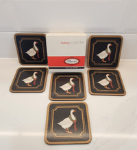 Vintage PIMPERNEL Goose Coasters 6