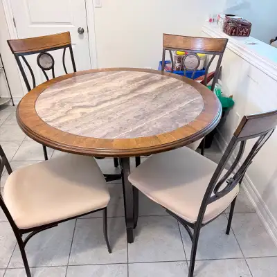 kitchen table  with 4 chairs, View more