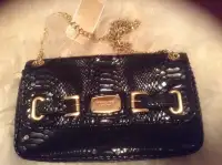 Michael Kors black leather purse, bag, Valentines gift BNWT 