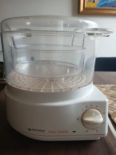 Black and decker steamer for food , rice, veggies. Like new