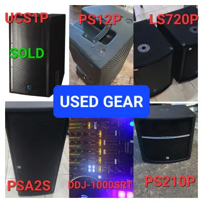 Yorkville Speaker Subwoofer Sub Woofer DDJ-1000SRT Dj controller, View more