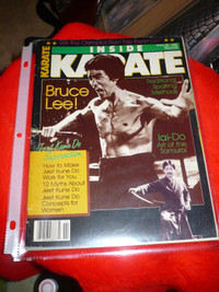 Lot 3 Magazine de Kung Fu de Bruce Lee et sports de combat
