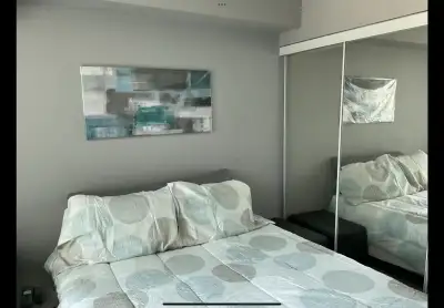 Fully furnished room in Condo with private bathroom