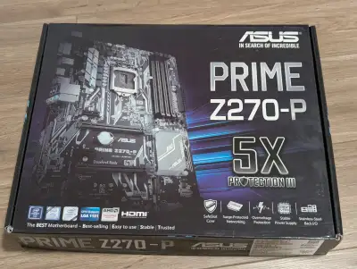 Carte mère Motherboard ASUS PRIME Z270-P, View more