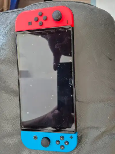 Used Nintendo Switch OLED Model Neon for sale, View more
