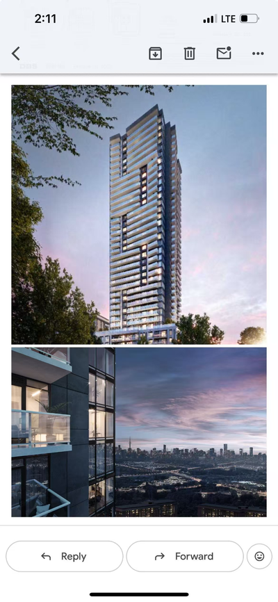 Assignment Sale at huge loss – 3 bed & 2 bath high rise luxury condo in central North York. ON. Addr...