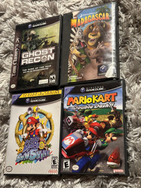GameCube games, Mario Kart Double Dash, Mario Sunshine, Ghost 