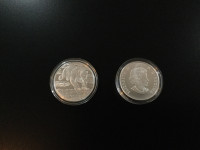 2014 Polar Bear 50 Dollar Pure Silver coin x2 