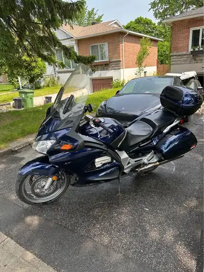 Honda ST 1300 with 156,000 klm.