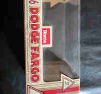 Home Hardware 1936 Dodge Fargo Truck Coin Bank Box Only 