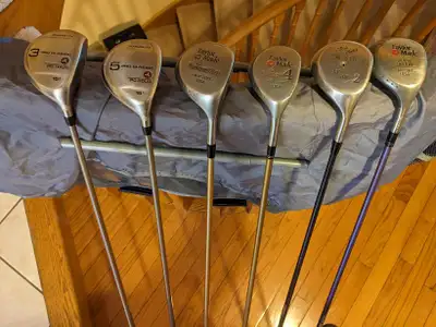 Assorted Right Hand Golf  Drivers and Irons, View more
