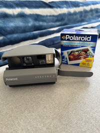 Polaroid Spectra 2 Camera with unopened box of instant film