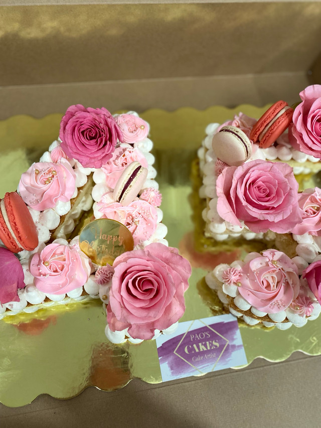 Number cakes 45 birthday cake GTA halton cakes  in Other in Oakville / Halton Region - Image 2