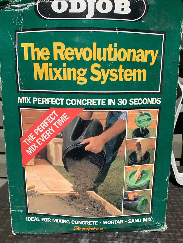 Quikrete Walkway maker and ODJOB concrete mixer in Other in Winnipeg - Image 2