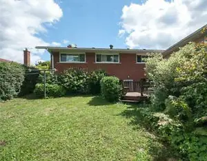 Two-bedroom walkout basement unit with a separate entrance is in a raised bungalow located in popula...