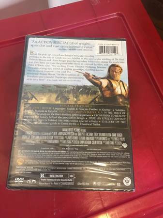 Troy 2-Disc Widescreen Edition Brad Pitt Sealed New in CDs, DVDs & Blu-ray in Burnaby/New Westminster - Image 2