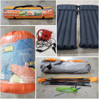 Air Mattresses, Pump, Junior Tent & Sleeping Bag