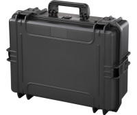 MAXIMUM Portable IP67 Waterproof Tool Box w Foam Layers, Black,