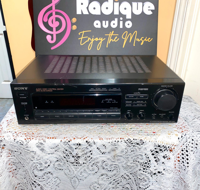 Solidly Built Sony 50 WPC Stereo Receiver STR-AV320 in Stereo Systems & Home Theatre in Ottawa - Image 2