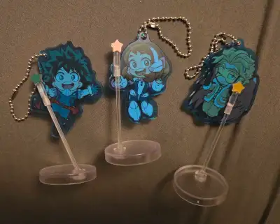 Decora Pic My Hero Charms Gachas with stands, View more