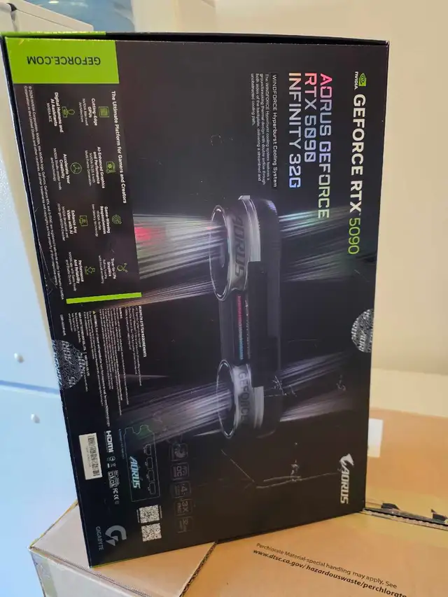 Brand New Aorus GeForce RTX 5090 Infinity592348189117665281