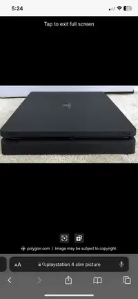 PS4 slim 1TB for sale