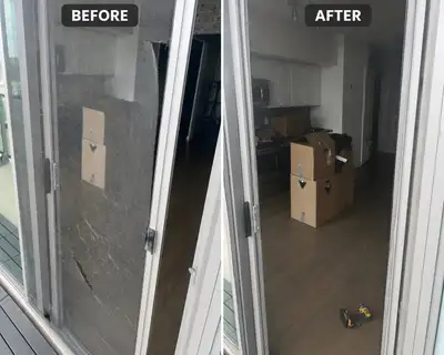 Patio Sliding Screen Door Mesh Replacement $100, View more